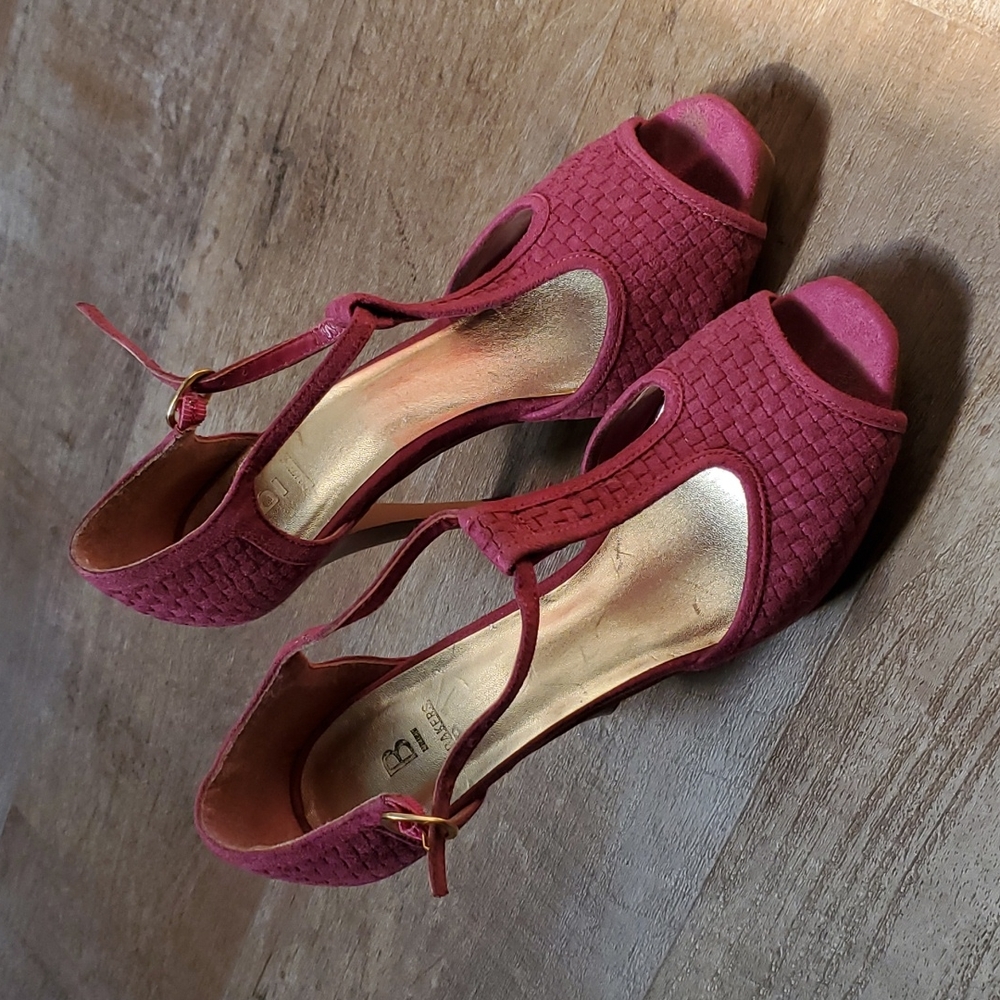 Bakers "Shanel" T-strap Heels